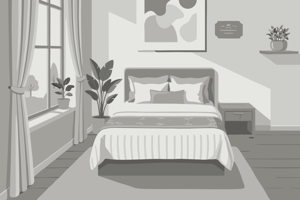 Upgraded Queen Room with One Queen Bed - Non-Smoking